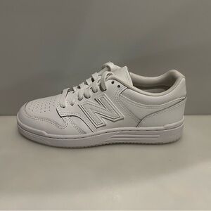 New Balance 480 Unisex Youth White Sneakers - Youth Size 5 / EU37.5 NIB